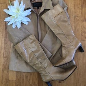 Nine West Leather Boots.